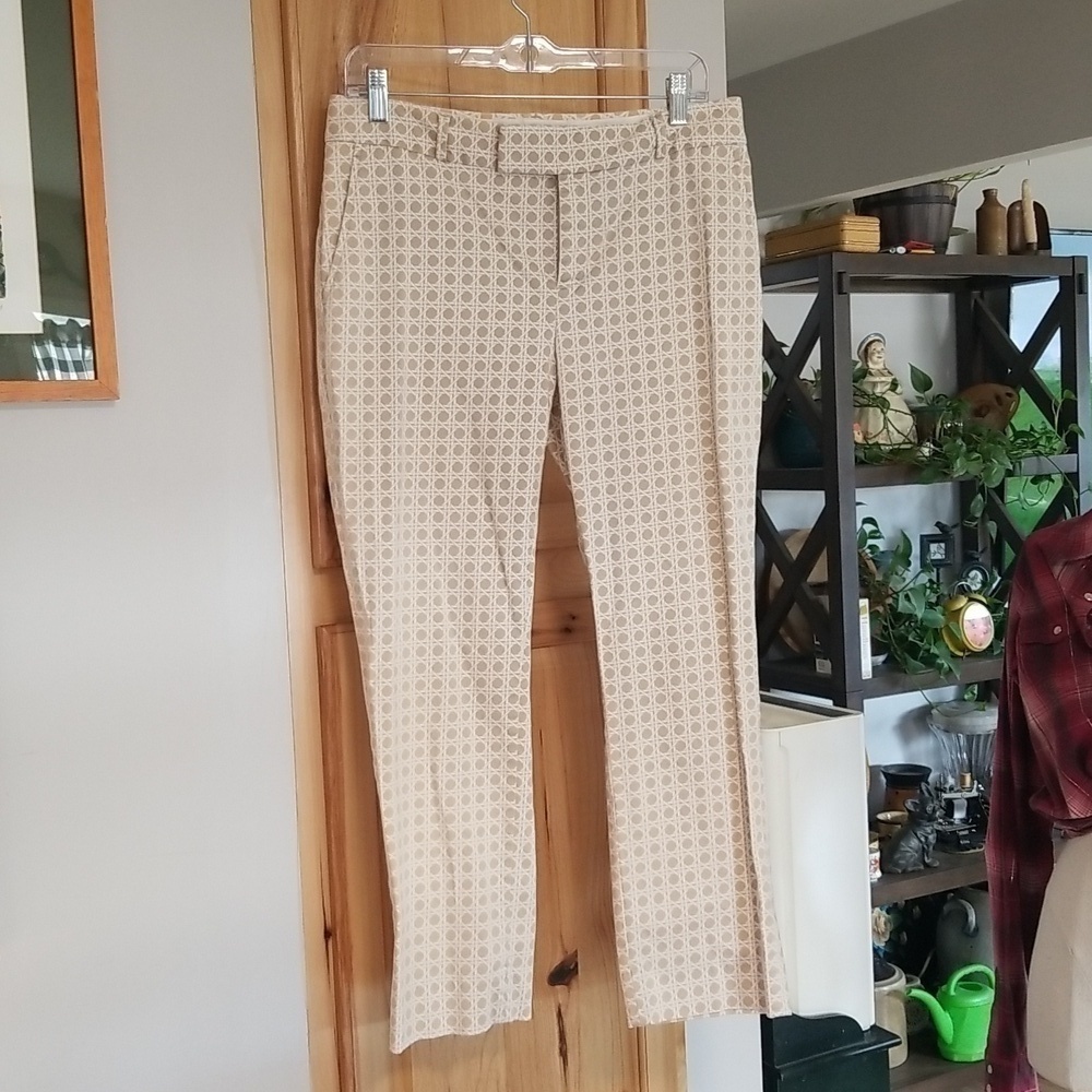 Banana Republic Flat Front Trouser Womens Size 6 Office Travel Vacation